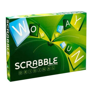 Kids Mandi - Scrabble board game with colorful letter tiles.