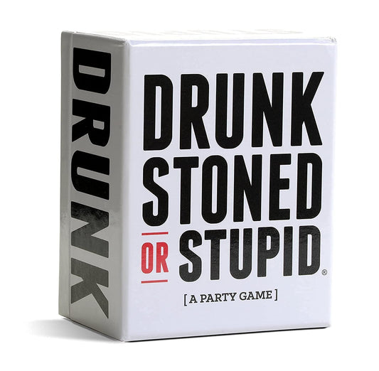 KIDS MANDI Drunk Stoned or Stupid party cards game.
