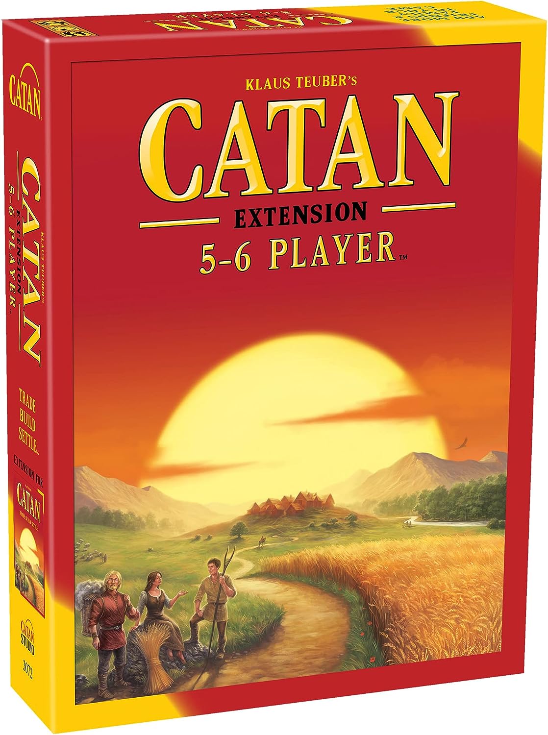 Kids Mandi Catan board game 5-6 player extension.