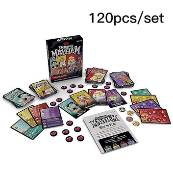 Kids Mandi Dungeons & Dragons Mayhem Card Game Illustration