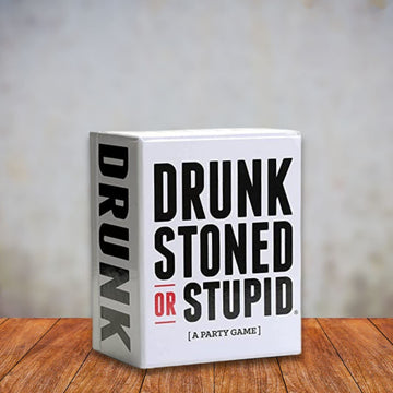 KIDS MANDI Drunk Stoned or Stupid party cards game.
