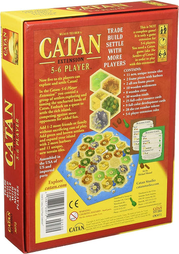 Kids Mandi Catan board game 5-6 player extension.