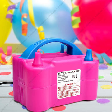 Dual Nozzle Electric Air Balloon Pump