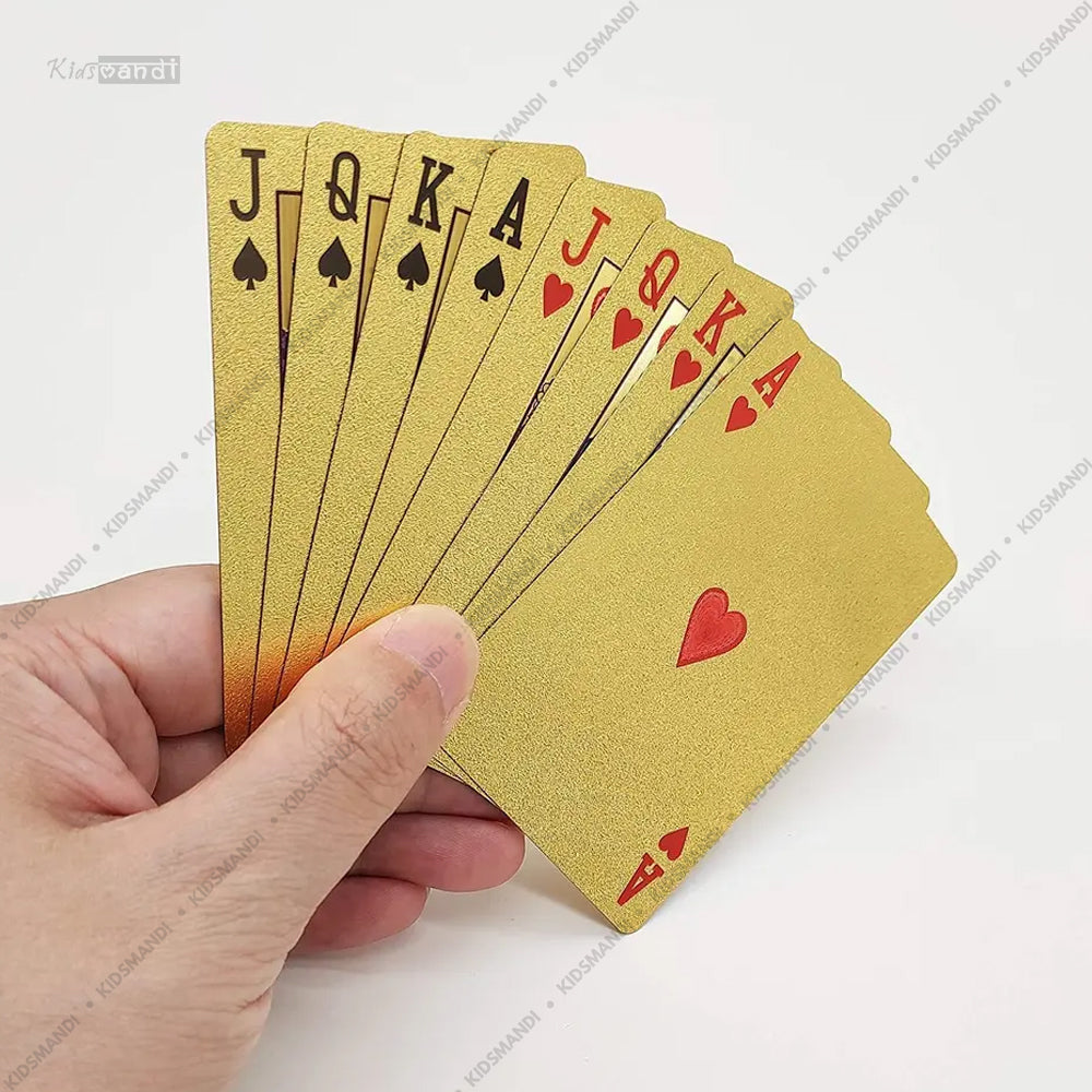 Gold Plated Playing Cards