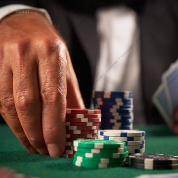 Poker chips set