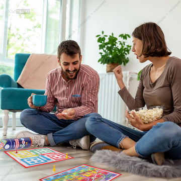 Ludo,Snake & Ladder Playing Mat Games