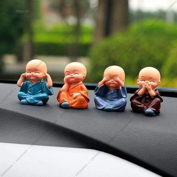 Baby Buddha Idols Showpiece Set of 4