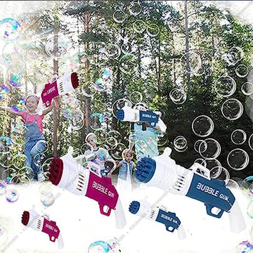 Gatling Bubble Gun 20 Hole Toys