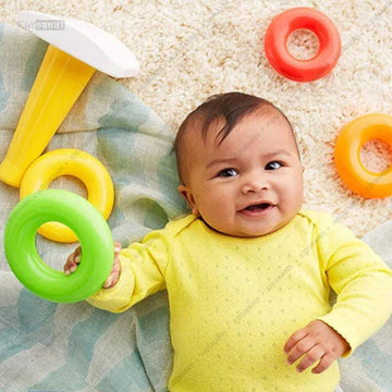 Coloring Stacking Teddy Rings Toys