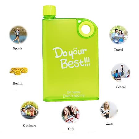Kids Mandi A5 Notebook and Water Bottle Set, Heavy Quality