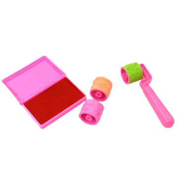 KIDS MANDI Roller Stamp for Preschool, Kindergarten, Homeschooling - Color Varies