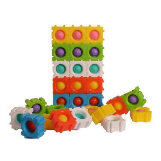 Kids Mandi Push Pop Puzzle- Booster Brain Development Tool Pack of 30