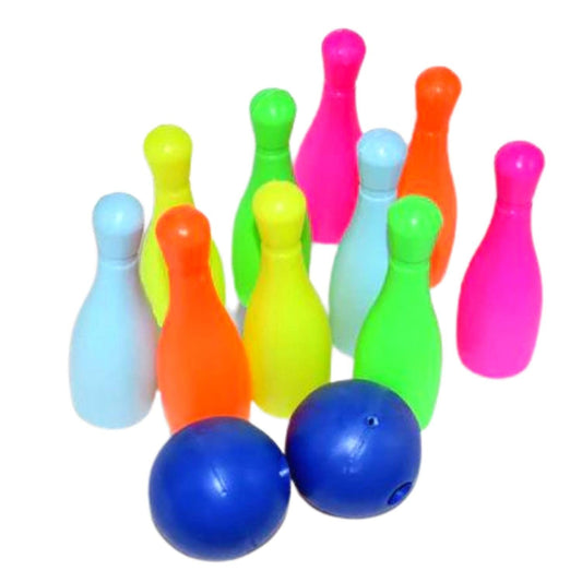 KIDS MANDI Kids Bowling Set with 10 Pins & 2 Balls