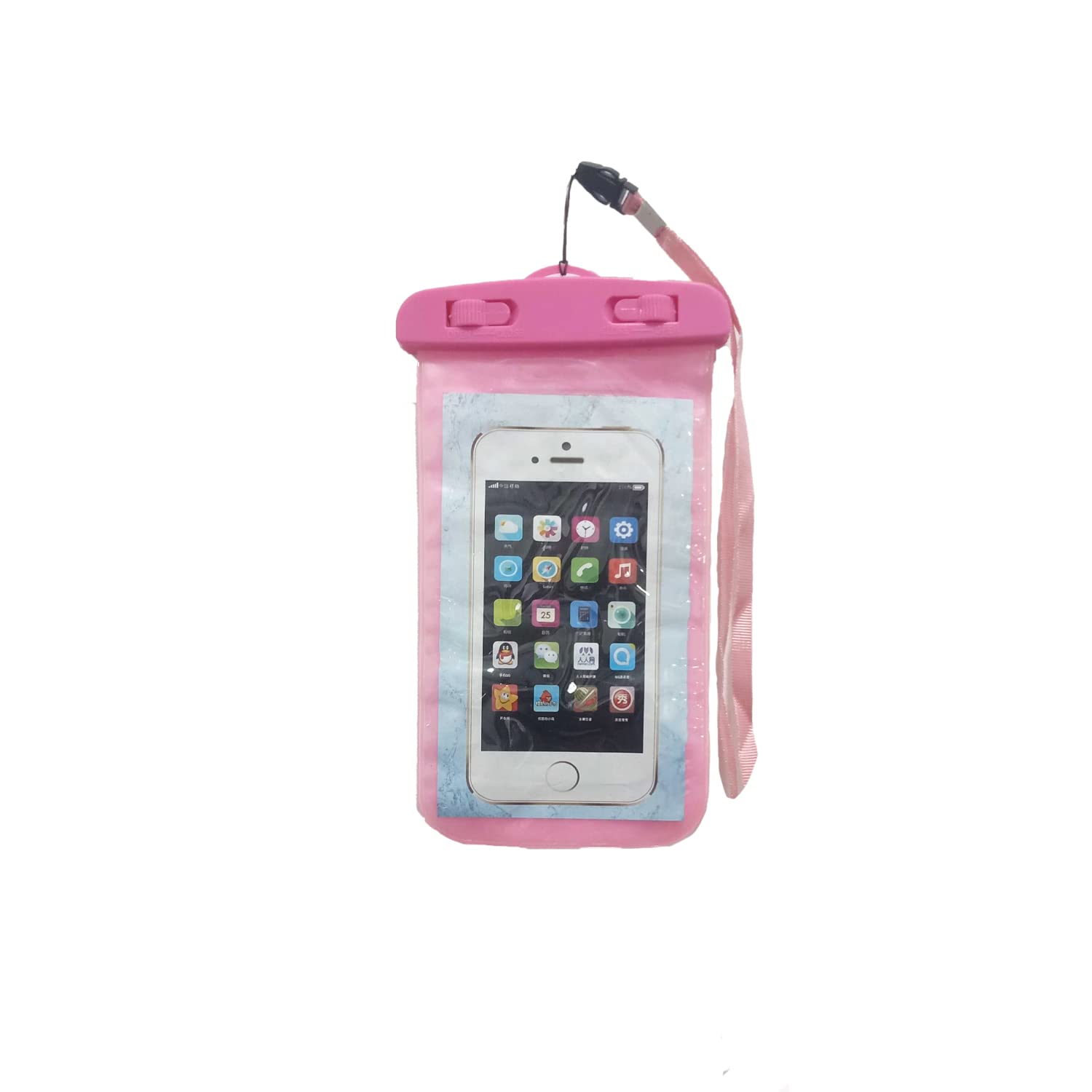 KIDS MANDI Waterproof PVC Transparent Mobile Cover Pouch Case protection