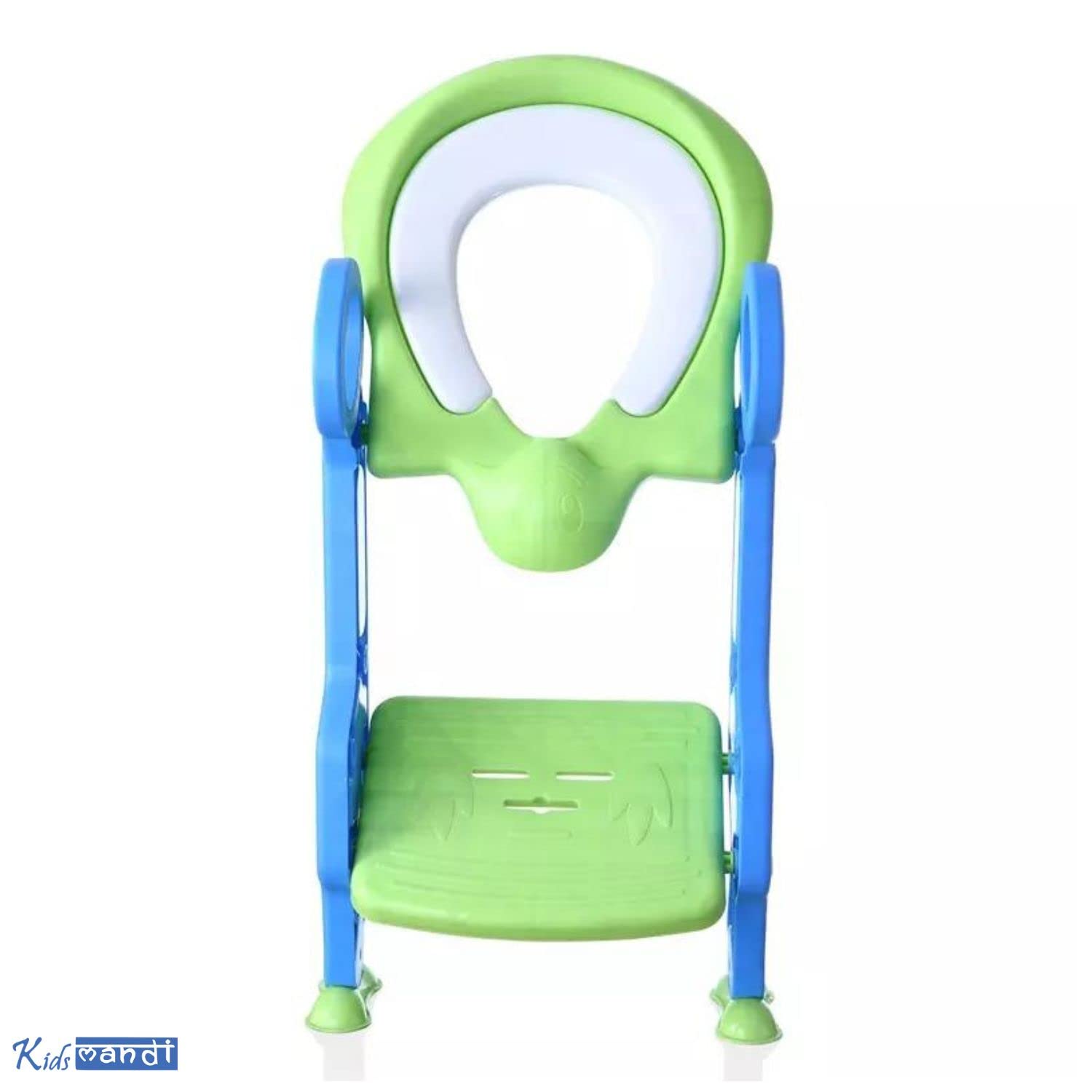 KIDS MANDI potty trainer with safe handrails for toddlers.