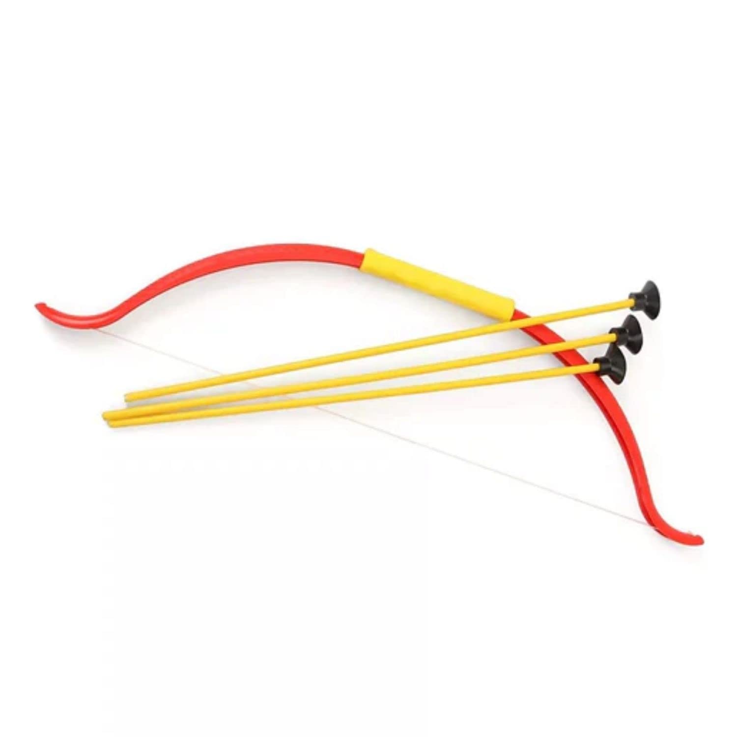 Kids Mandi plastic archery bow and arrow toy set with target board.