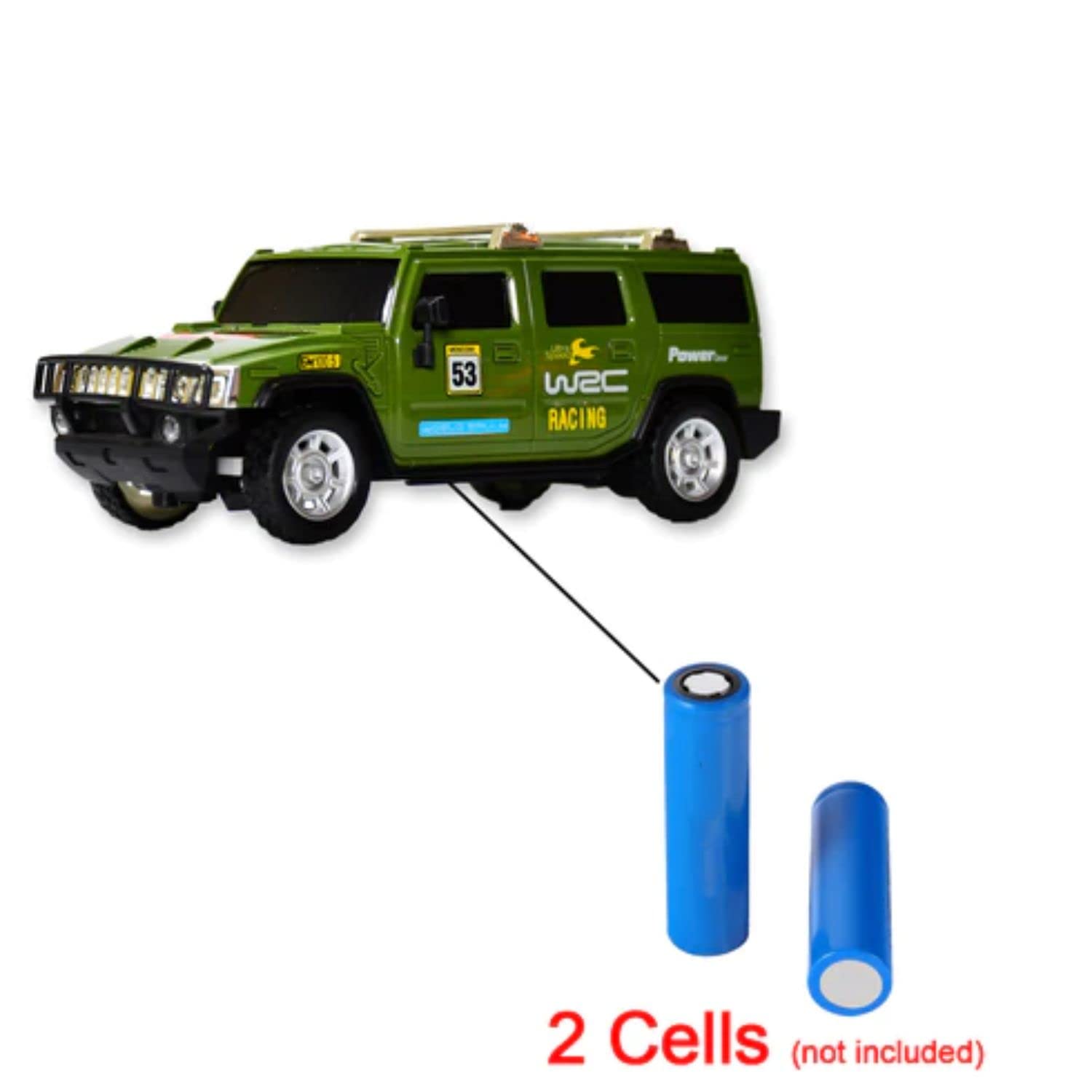Kids Mandi off-road remote control Jeep car toy, pack of 1.
