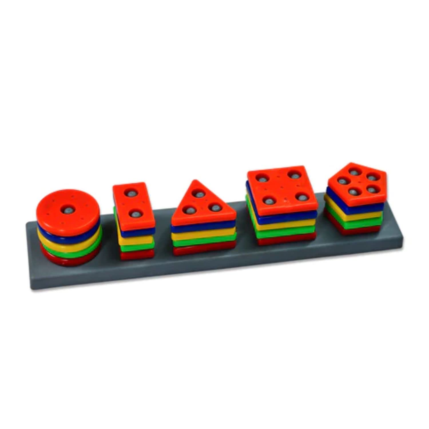 Kids Mandi Geometrix Board: Montessori Toys for Boys and Girls