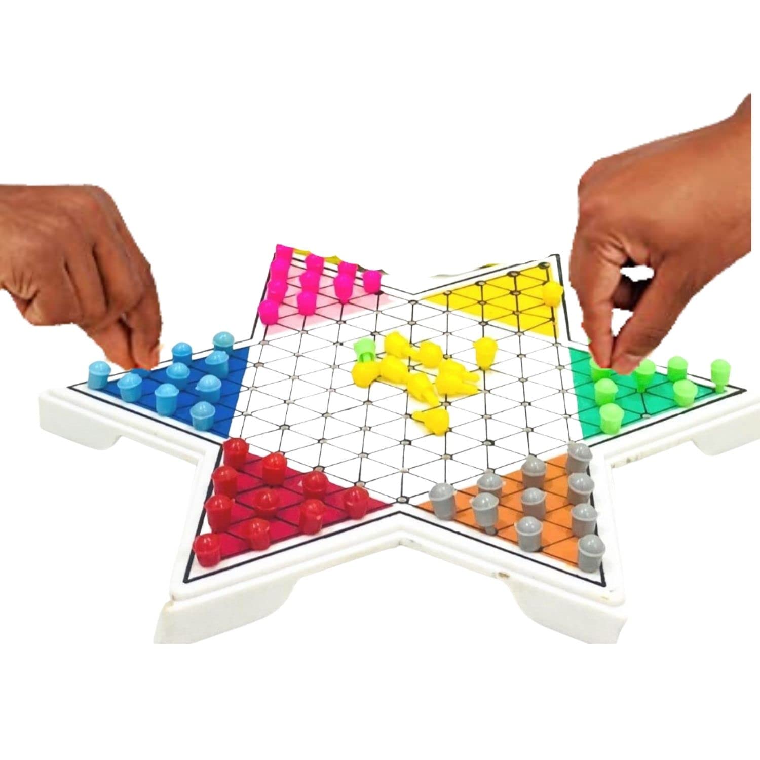Kids Mandi Chinese Checkers Board Game for strategic brain games