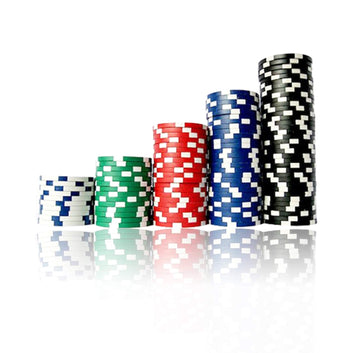 KIDS MANDI complete poker game set with chips, cards, and case