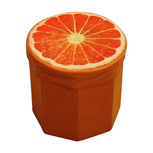 Creative 3D Fruit Design Storage Seat Box Cum Stool