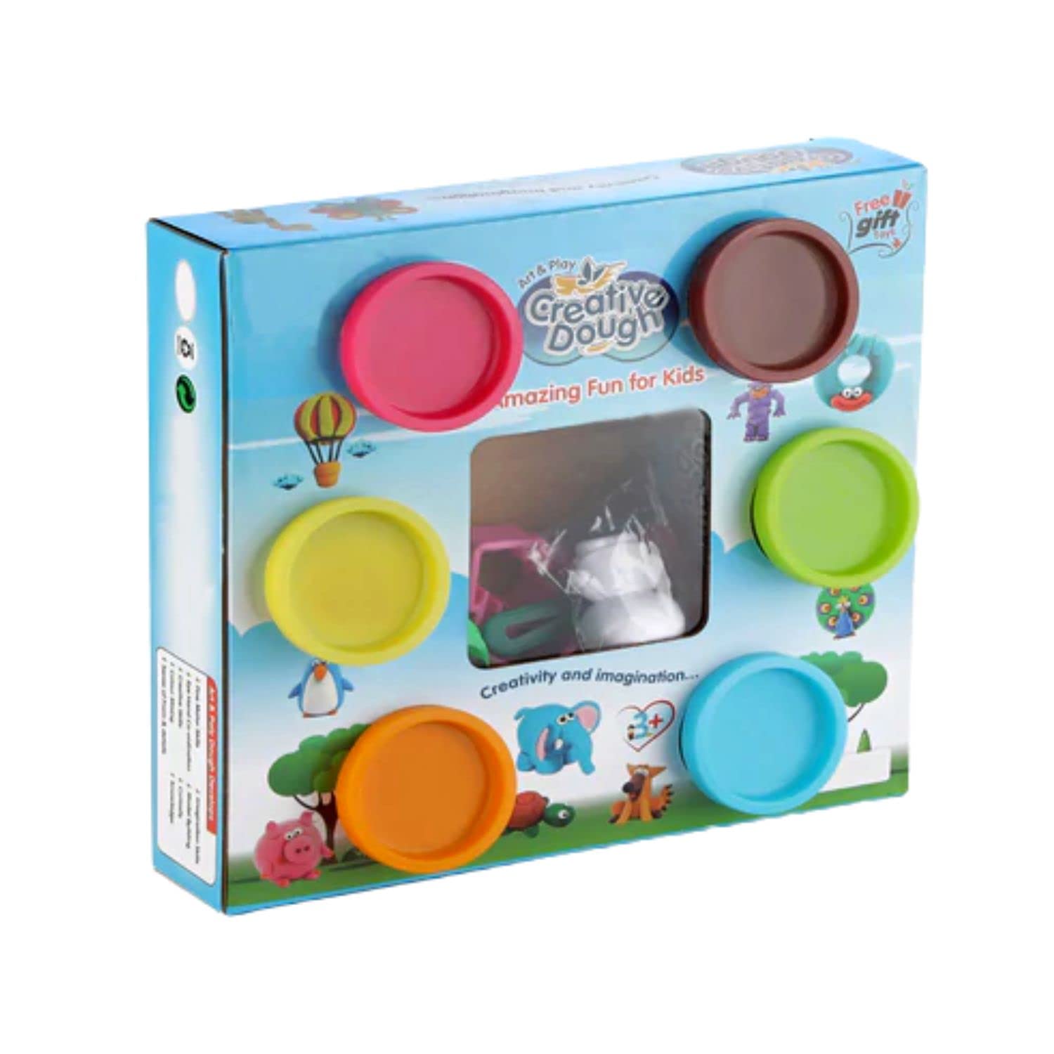 Kids Mandi dough compound case of colors non-toxic assorted ages 2 and up multicolor.