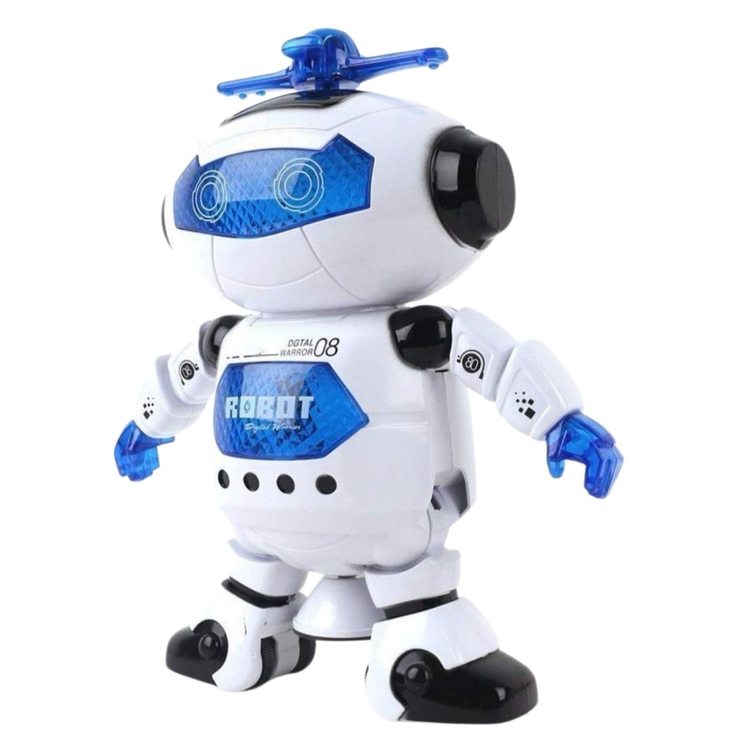 Kids Mandi amazing toy robot with music, lights, and movements.