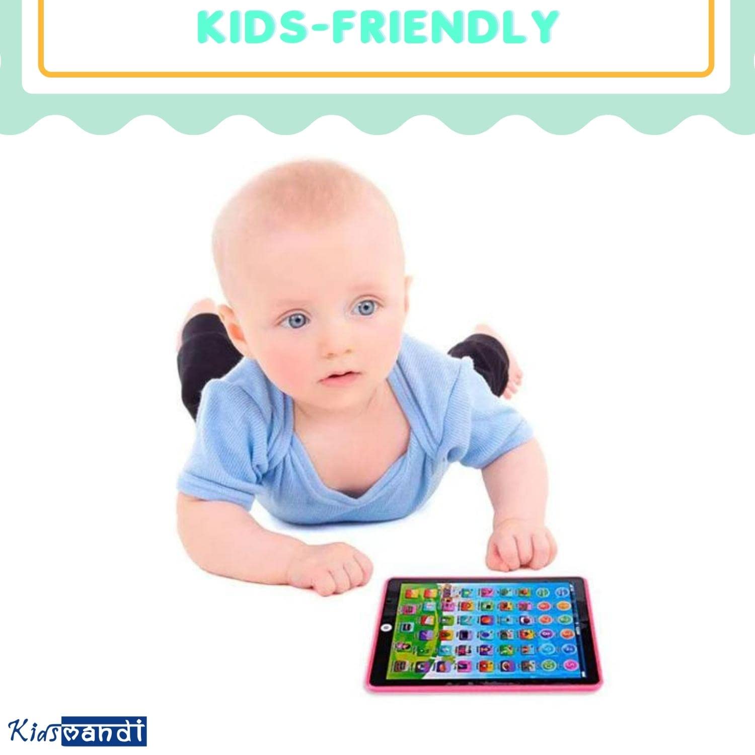 Kids Mandi Learning Pad - Educational toys for 3-6 years.