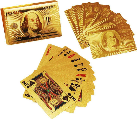 Kids Mandi 24K gold plated poker playing cards, item B077SVDFLW.
