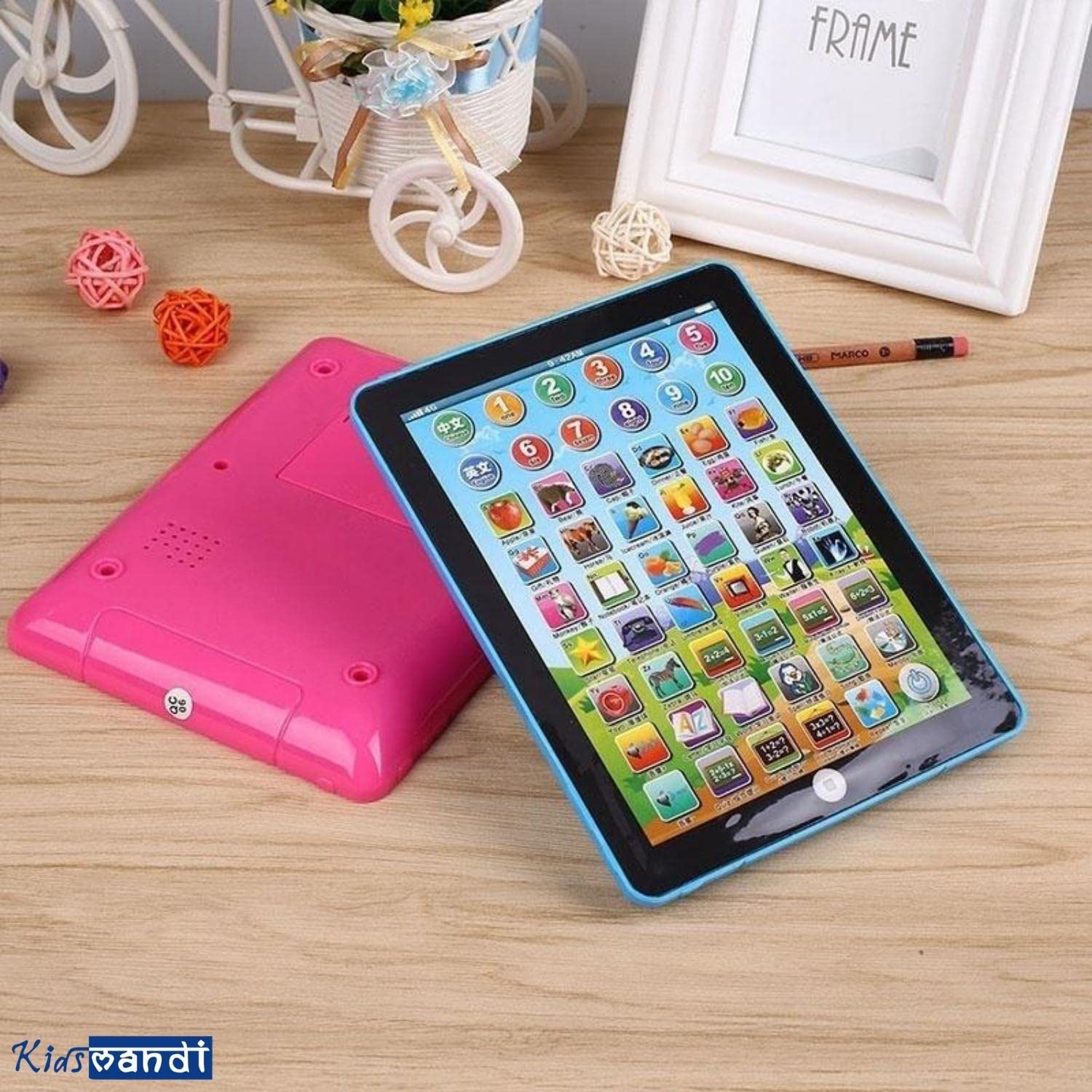 Kids Mandi Learning Pad - Educational toys for 3-6 years.