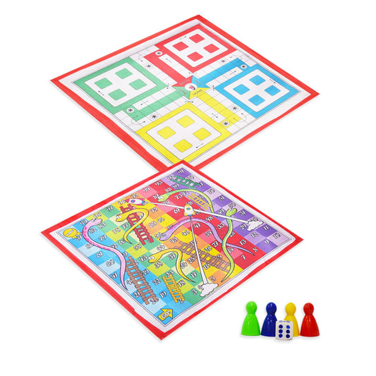 Kids Mandi Ludo Board Game Snake and Ladder Mat Game