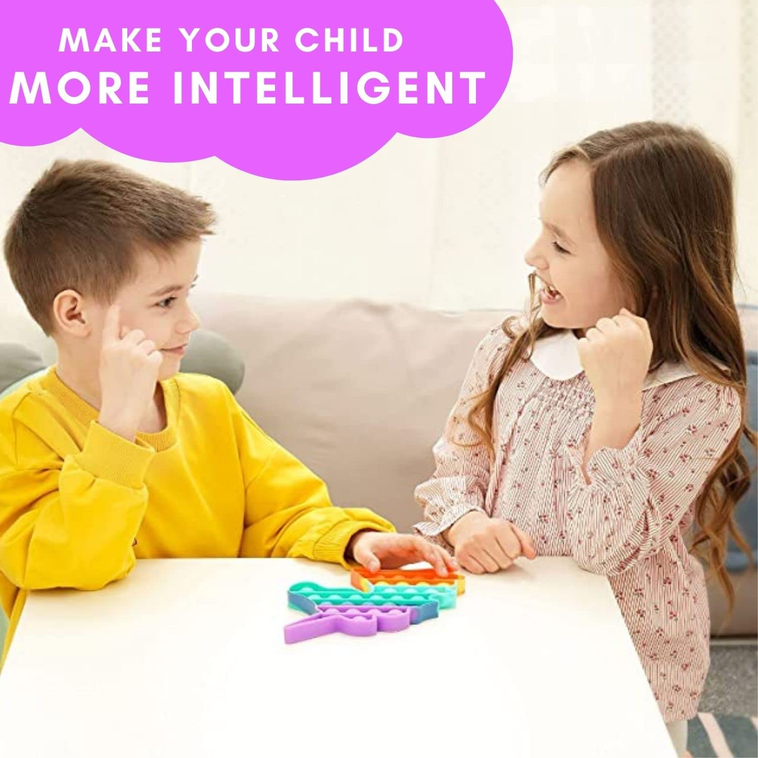 Kids Mandi Pop It Bubble Fidget Toy Sensory Tool