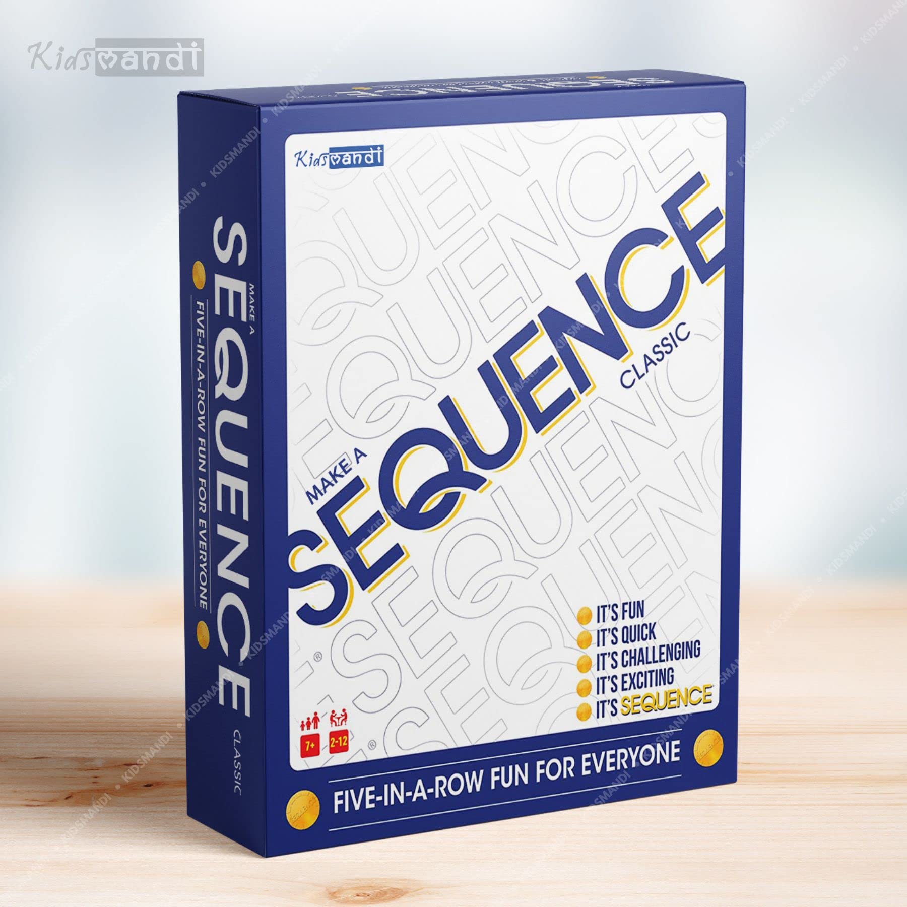 Kids Mandi sequence board game for children - fun and educational.