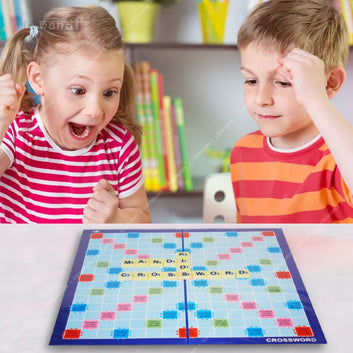 Kids Mandi Crossword Board Game for fun learning and entertainment.
