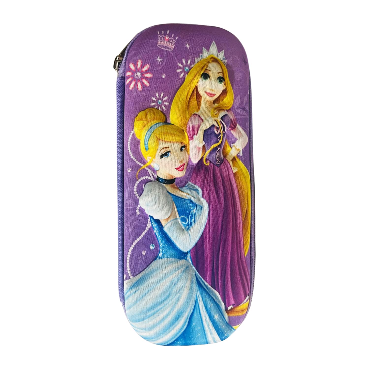 Kids Mandi 3D design Eva pencil case with mesh compartment