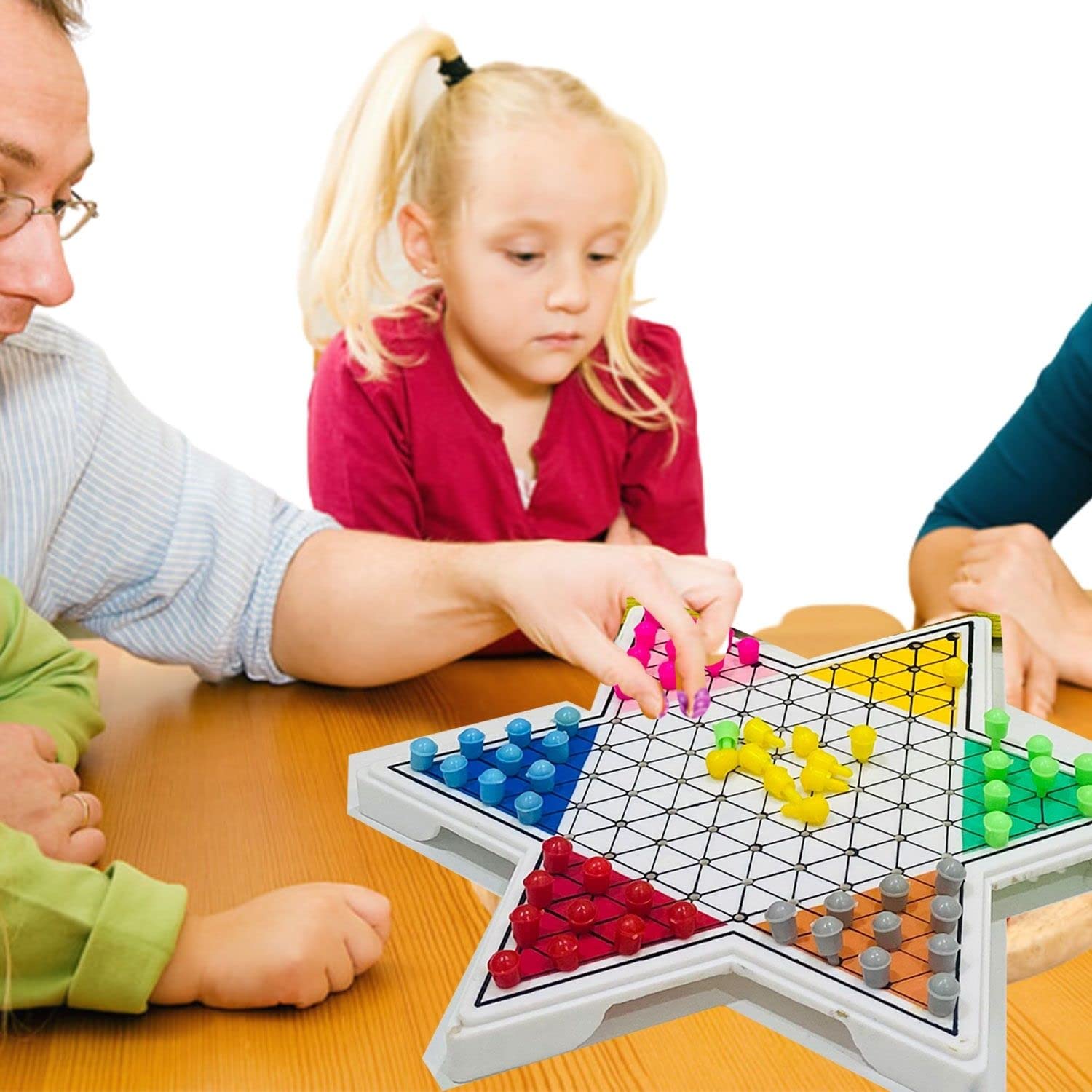 Kids Mandi Chinese Checkers Board Game for strategic brain games