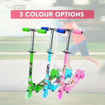 Kids Mandi Road Master Runner Kids Scooter - Multicolor Flashing Wheels