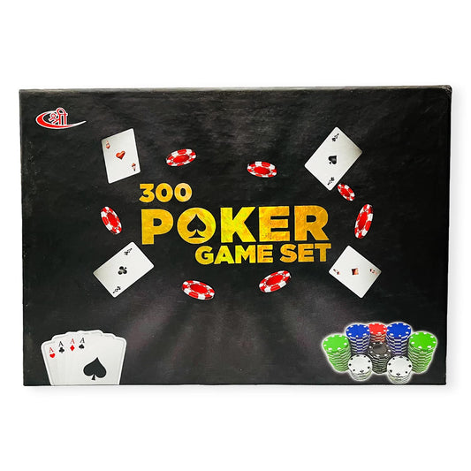 Kids Mandi casino style plastic poker chips set for gambling.