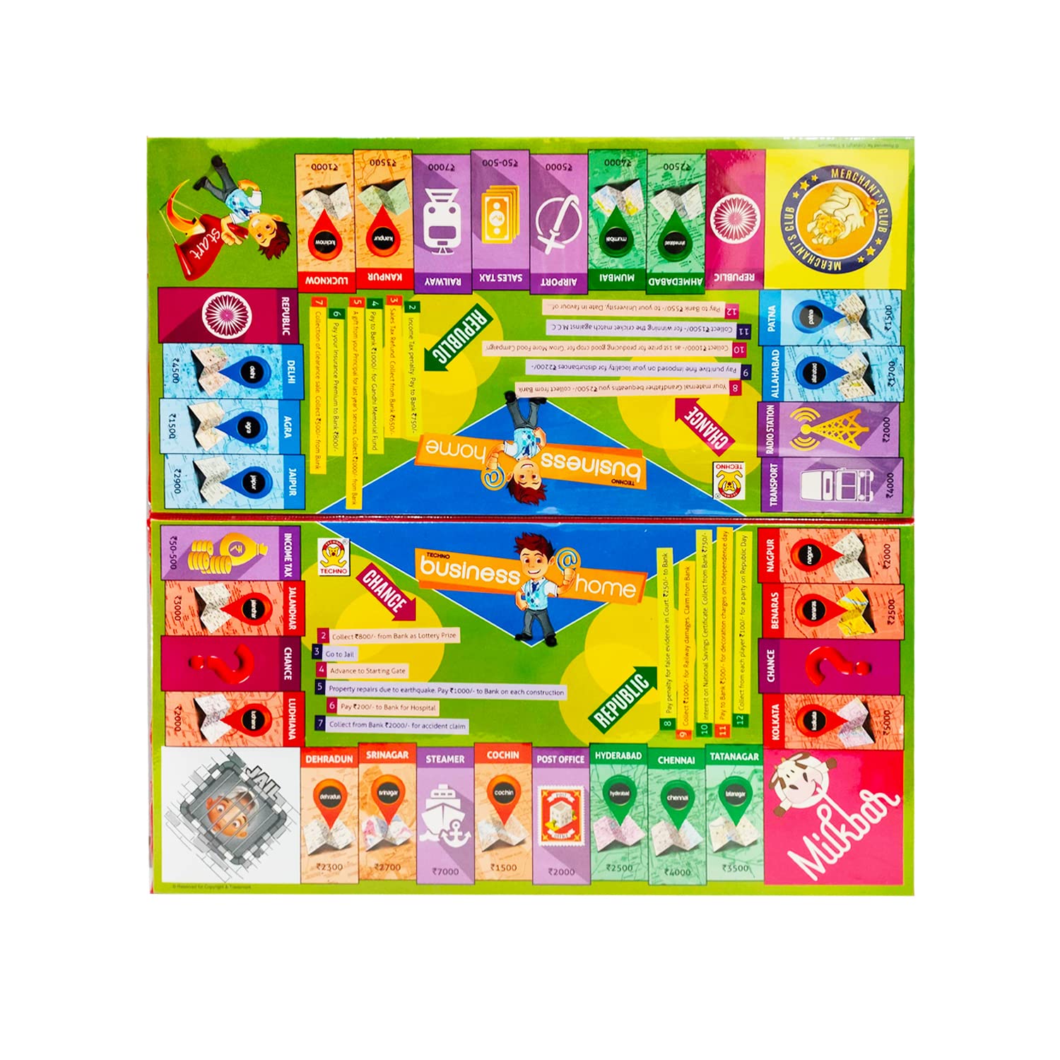 "Kids Mandi Techno Business Game with Money Notes"