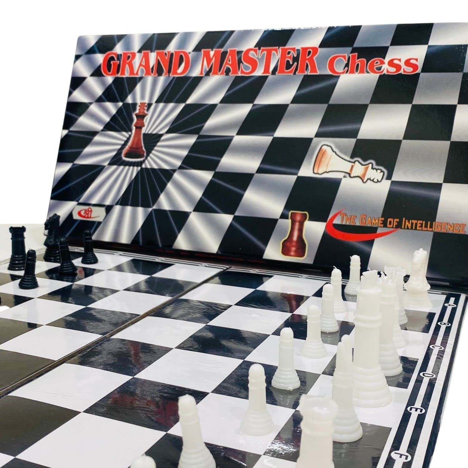 Kids Mandi premium foldable chess board game set for home.