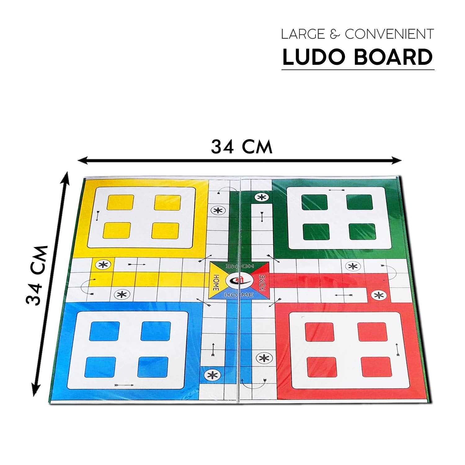 Kids Mandi Ludo Snake and Ladder Board Game 14 inch