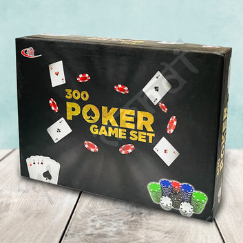 Kids Mandi casino style plastic poker chips set for gambling.