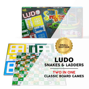 Kids Mandi Ludo Snake and Ladder Board Game 14 inch