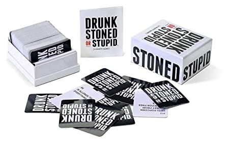 KIDS MANDI Drunk Stoned or Stupid party cards game.