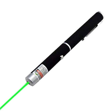 Kids Mandi Green Laser Pointer Party Pen with Disco Lights, Up to 2000 Meters Range, and 2 AAA Cells (Battery Not Included)