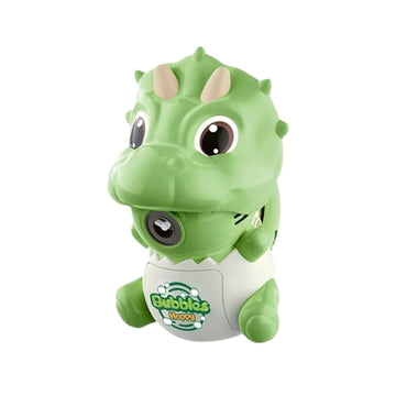 Kids Mandi® Dinosaur Bubble Machine for Kids | Electric Automatic Bubble Maker Toy | Portable Outdoor Summer Bubble Toy for Boys & Girls