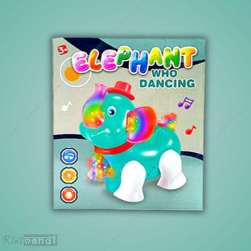 Kids Mandi Dancing Elephant Toy for Babies & Toddlers | Musical Light-Up Animal Toy with Fun Movements, Sounds & Colors | Interactive Early Learning Toy