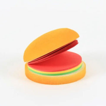 Kids Mandi Sandwich Burger Shaped Notepad and Sticky Notes Unique Mini Notes Memo Pads