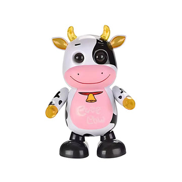 Kids Mandi Dancing Cow Toy with Lights and Sound | Robot Design | Christmas Gift for Children 3+ Years