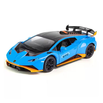 Kids Mandi® Huracan STO Diecast Toy Car with Openable Doors | Realistic Sports Car Model | Durable Metal Body | Collectible Car & Gift Toy for Boys and Girls